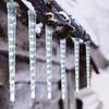 WATERGLIDE Meteor Shower Lights, 11" Outdoor Christmas Lights 10 Icicles 240 SMD LED Crystal Ice Falling Light, Connectable Raindrop Iciclelights,