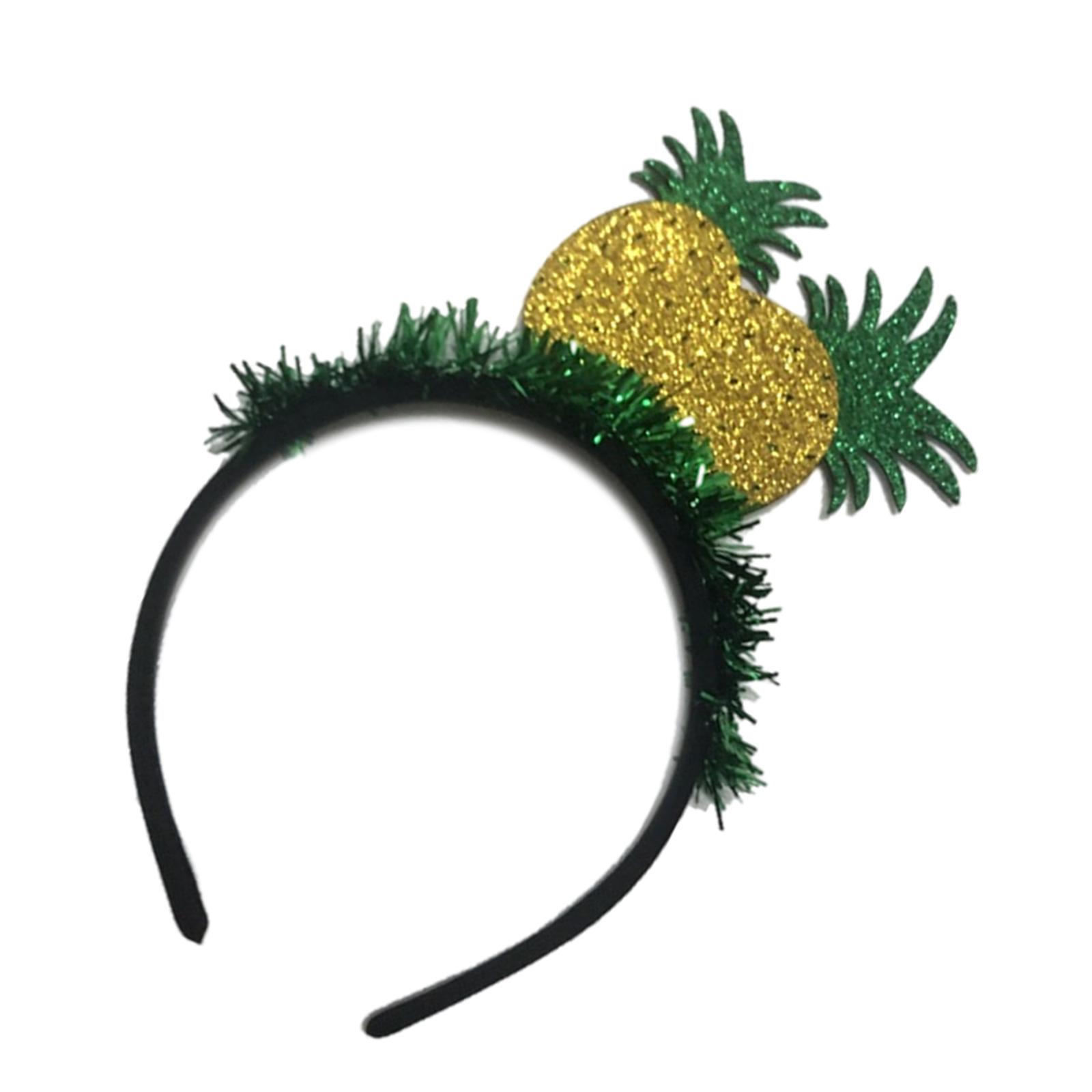 

Glitters Hawaiian Fruit Theme Headband Adjustable Hairband for Dance Performers and Party Celebration Dressingup Props A