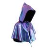Gothic Vampire Cloak With Polyester Material For Cosplay And Fantasy Role Play
