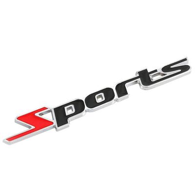 CarOver [3D Metal] Generel SPORTS Klistermærke Sports 3D Racing