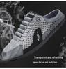 Men's Plus Size Mesh Slip-On Closed-Toe Summer Slippers