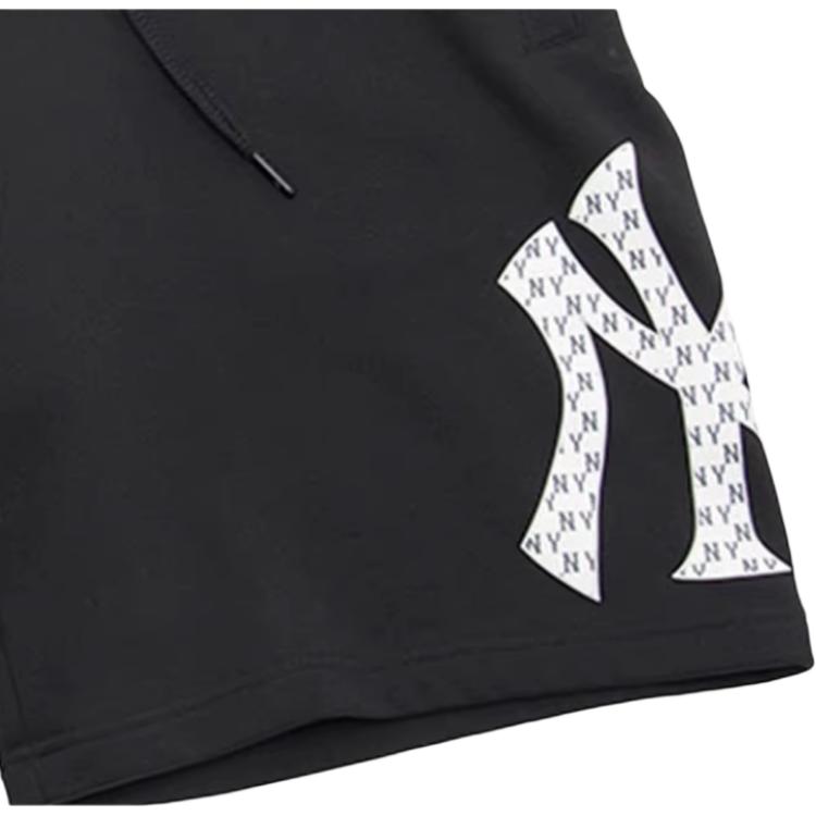 New MLB New York Yankees Casual Shorts Unisex Black 3ASPM0143-50BKS