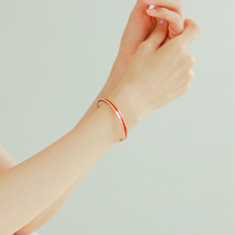 

PAULVICE C-Line Cuff Red - Rose Gold PVJ004RD ONE