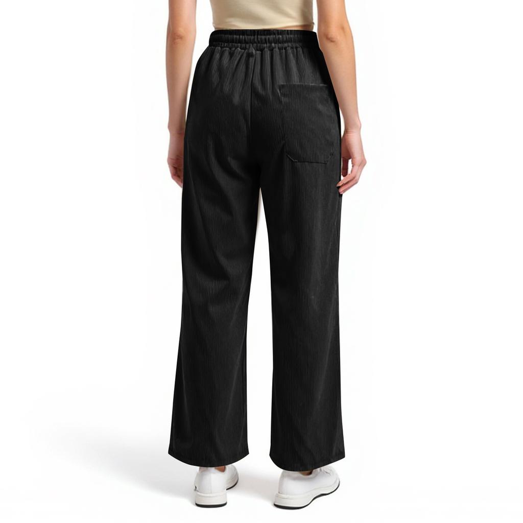 Women's Straight Pants Fashion Casual Pants Nine Point Harlan Pants