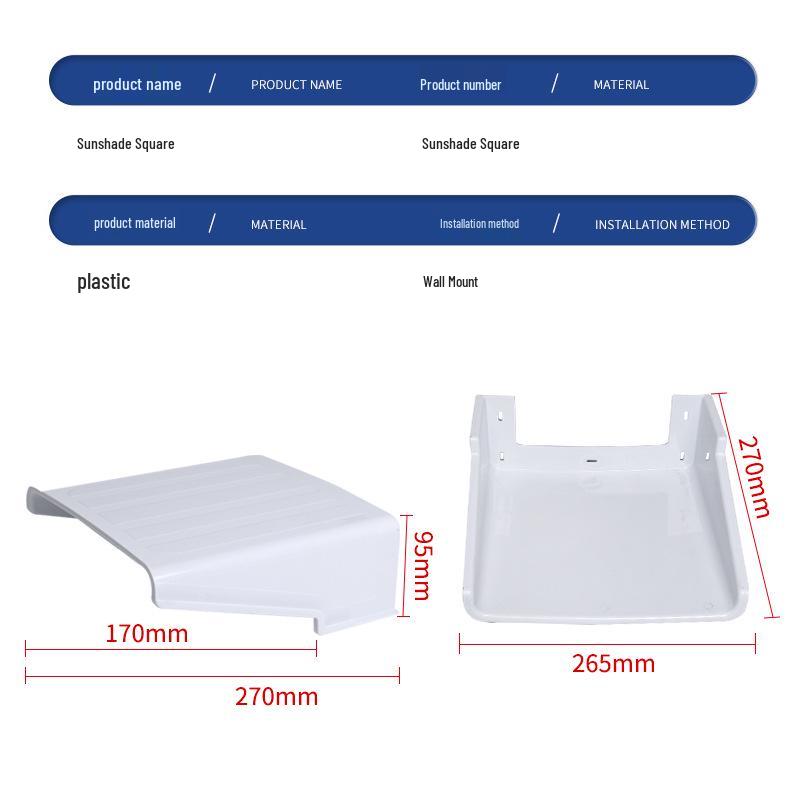 Outdoor Camera Sun and Rain Protective Cover