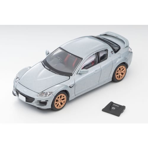 Tomytec Tomica Limited Vintage Neo LV-N Japanese Car Era 18 Mazda RX-8 Spirit R Silver 2012 Model (Assembled)