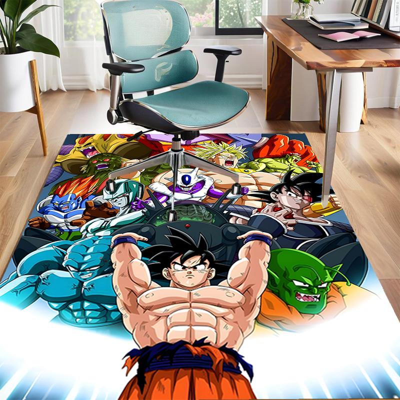 1pc Dragon Ball3 Design Area Rug - Non-Slip, Soft & Cozy Floor Mat for Living Room, Bedroom, Office - Indoor/Outdoor Decorative Carpet