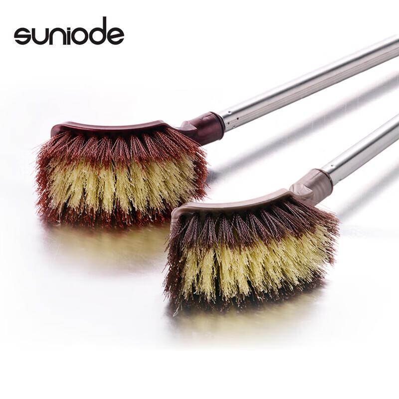 Shannioude Square Head Long Handle Toilet Brush Set