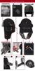 USB Rechargeable Thick Fleece Lei Feng Cycling Hat with Ear Protection - Warm Plush Cotton Christmas Hunting Hat