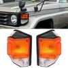 A28G-Car Corner Light Front Side Turn Signal Lights Land Cruiser 70 Series Corner Light