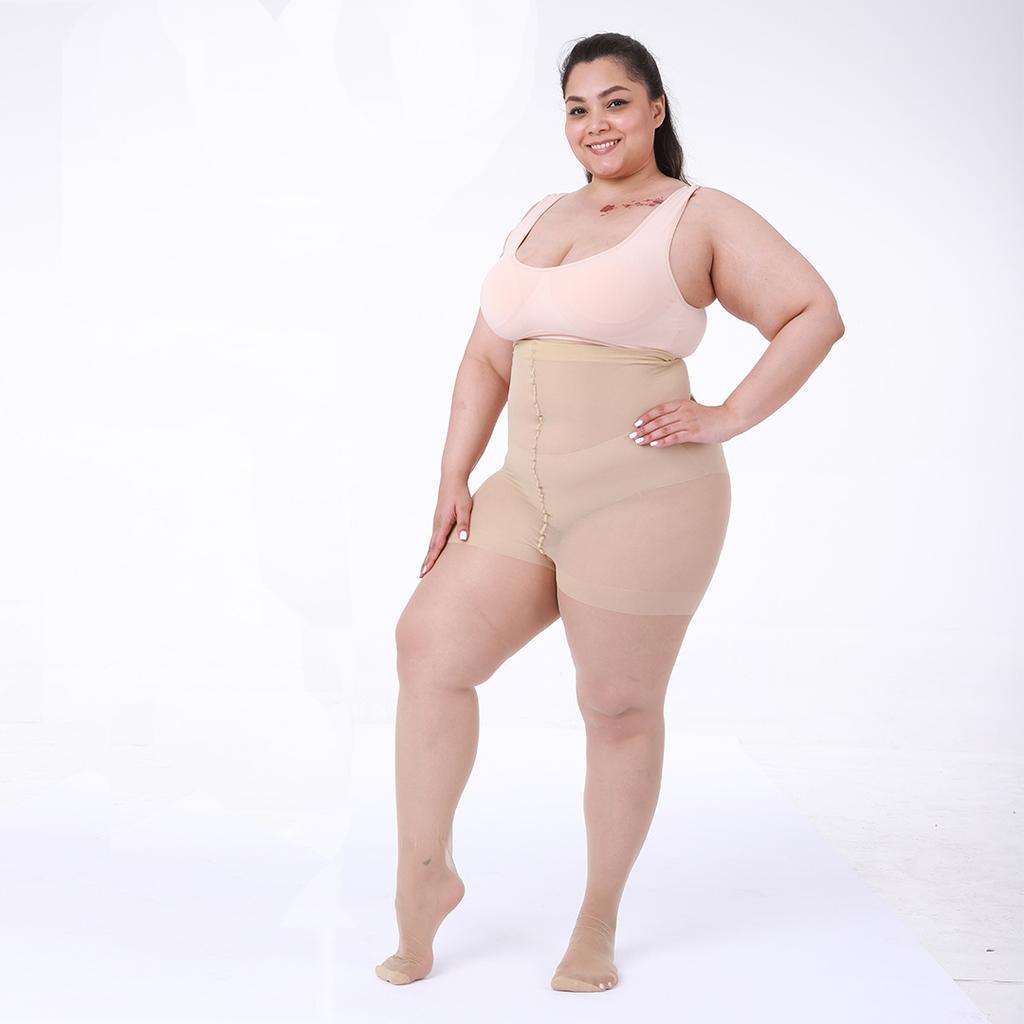 Plus Size Pantyhose Tights 20D Sheer Women Ultra-Thin Stockings Jumbo Big Size 5Xl 6Xl 7Xl 8Xl Medias De Mujer De Talle Grande