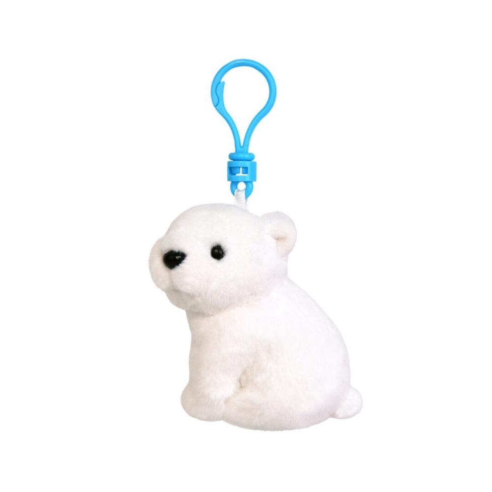 Sea Otter Aquarium Plushies Pendant Penguin Polar Bear Keychain  Backpack Decor