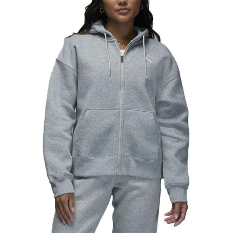 New Jordan BRKLN Sweatshirt Women's Gray FD7866-063