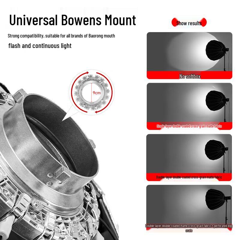 Beiyang Professional Photography Softboxes & Light Stands