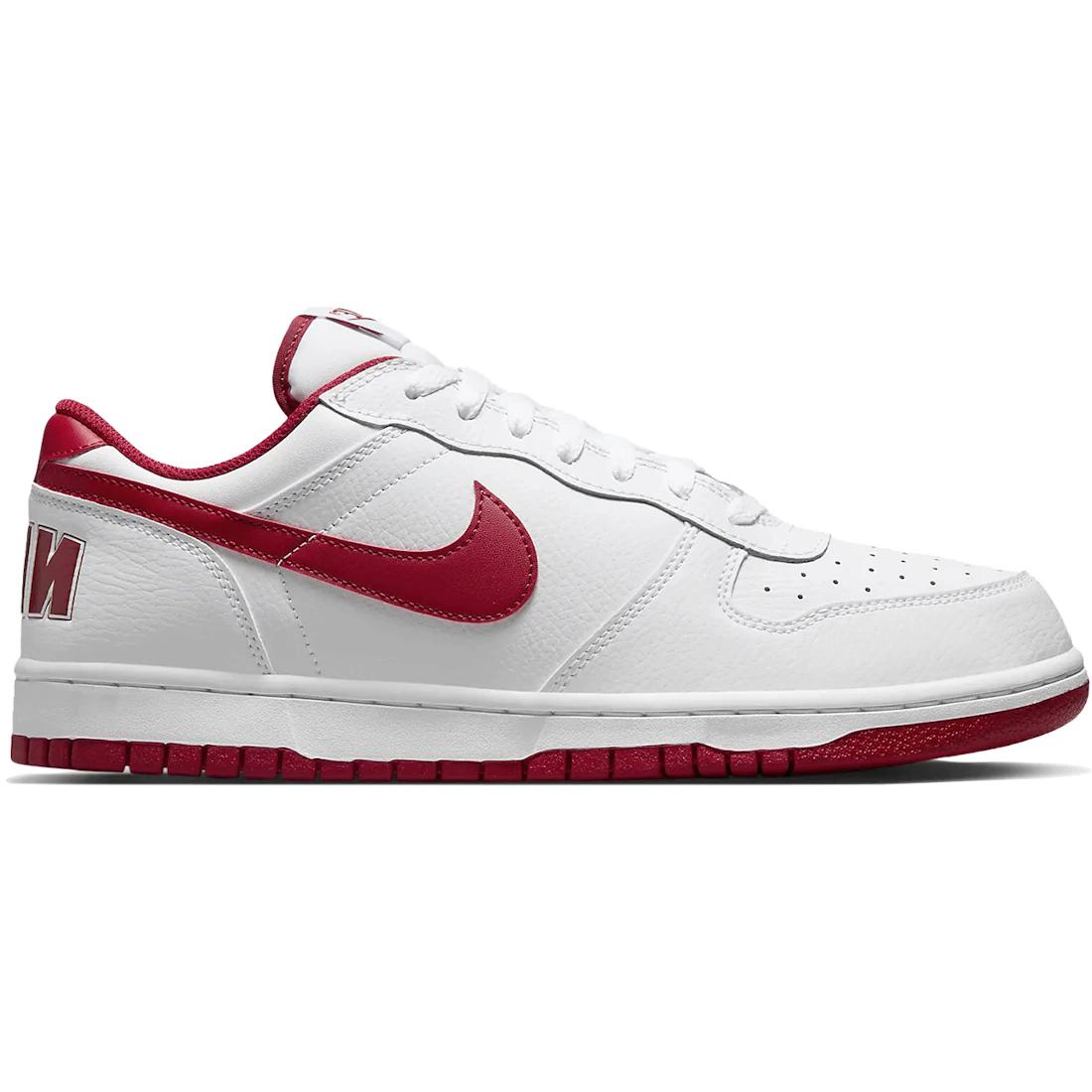 

Кроссовки Nike Big Nike Low Белые Красный зал(355152-150) 42.5