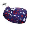 Diadema de Tela con Estampado de Bandera Suave para el Día de la Independencia con Estrellas Accesorios para el Cabello Americanos Diseño de Rayas Diadema Patriótica Festiva Accesorios Julio