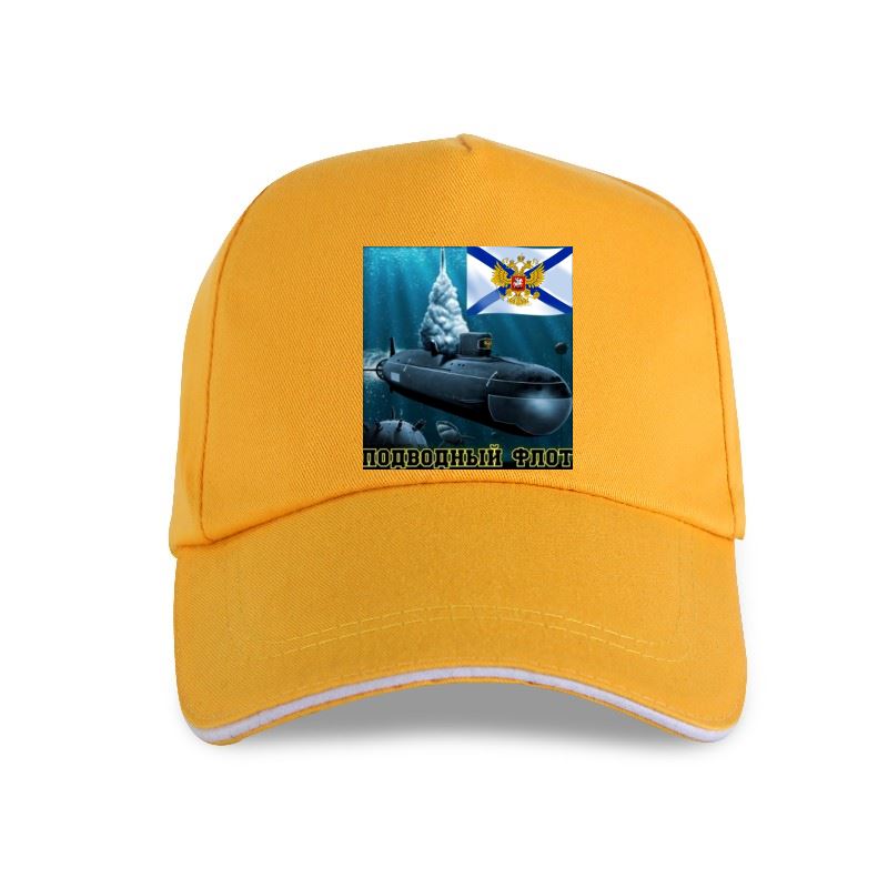 New Cap Hat  Submarine Fleet Navy Army Uniform Russian Pattern Printed Cotton Baseball Cap Unisex's Top
