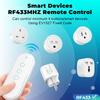RF433MHZ Remote Control For Smart Home Devices 4 Gang EV1527 Code Transmitter 2 Way Control 433Mhz RF Wireless Switch 100m Range