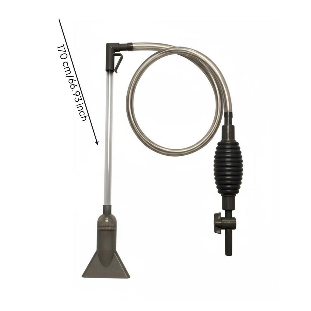 Aquarium Siphon Cleaning Kit Gravel Vacuum Water Changer Pump for Fish Tank