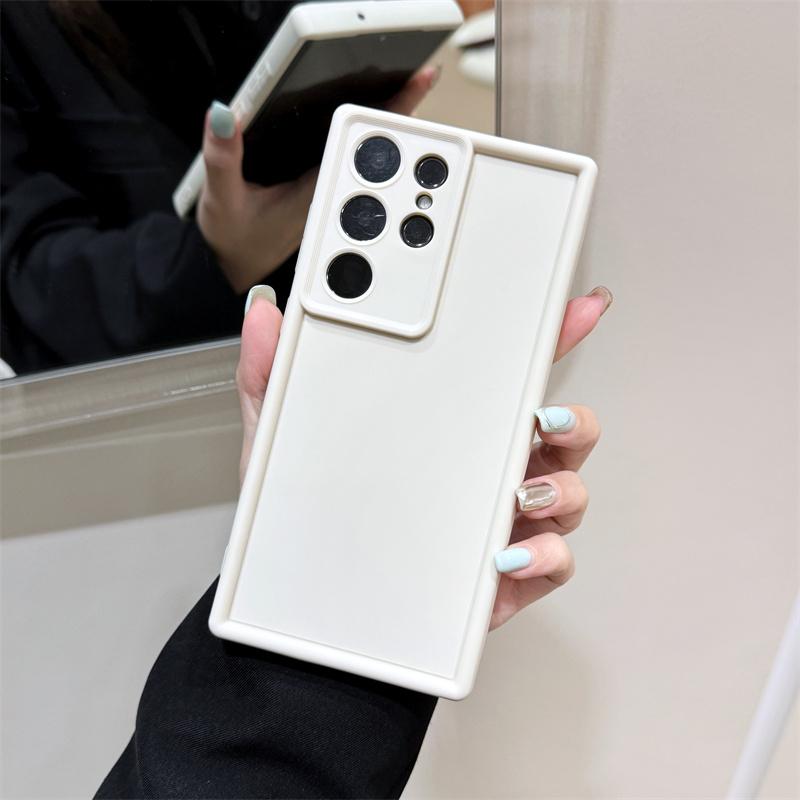 

Soft Silicone Phone Cases For Samsung S26 Ultra S24 Plus S23 S22 S21 Funda For Samsung S25 Ultra S25 Shockproof Protection Cover S21 Ultra