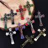 Multi Style St. Benedict's Cross, Jesus Christ Pendant, Religious Prayer Decoration Supplies