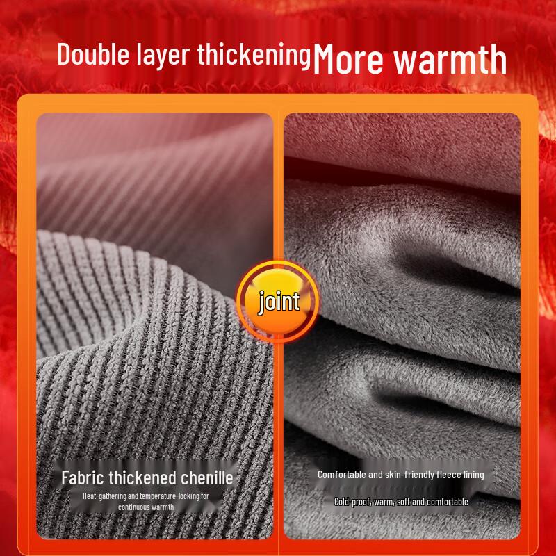 Jeanswest Men's Fleece-Lined Corduroy Joggers