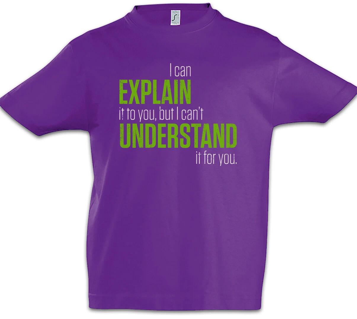 I Can Explain It To You Boys kids boys T-Shirt Teacher Fun Professor Understand Admin 150
