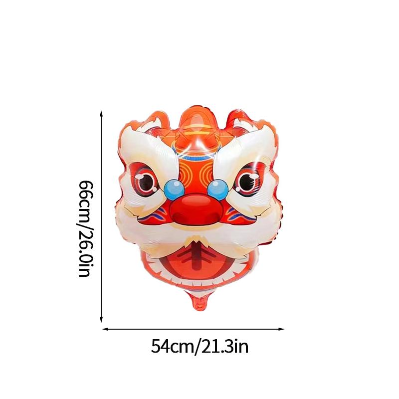 Chinese Lion Fan Home Decoration 2025 New Year Fan Flower Pendant Paper Craft Lion Background Wall Decor Housewarming Decoration