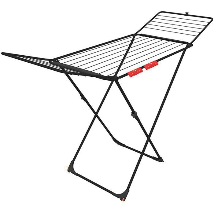 Vileda Universal Ultimate Clothes Dryer, Drying Rack, 18m² Drying Area, Black