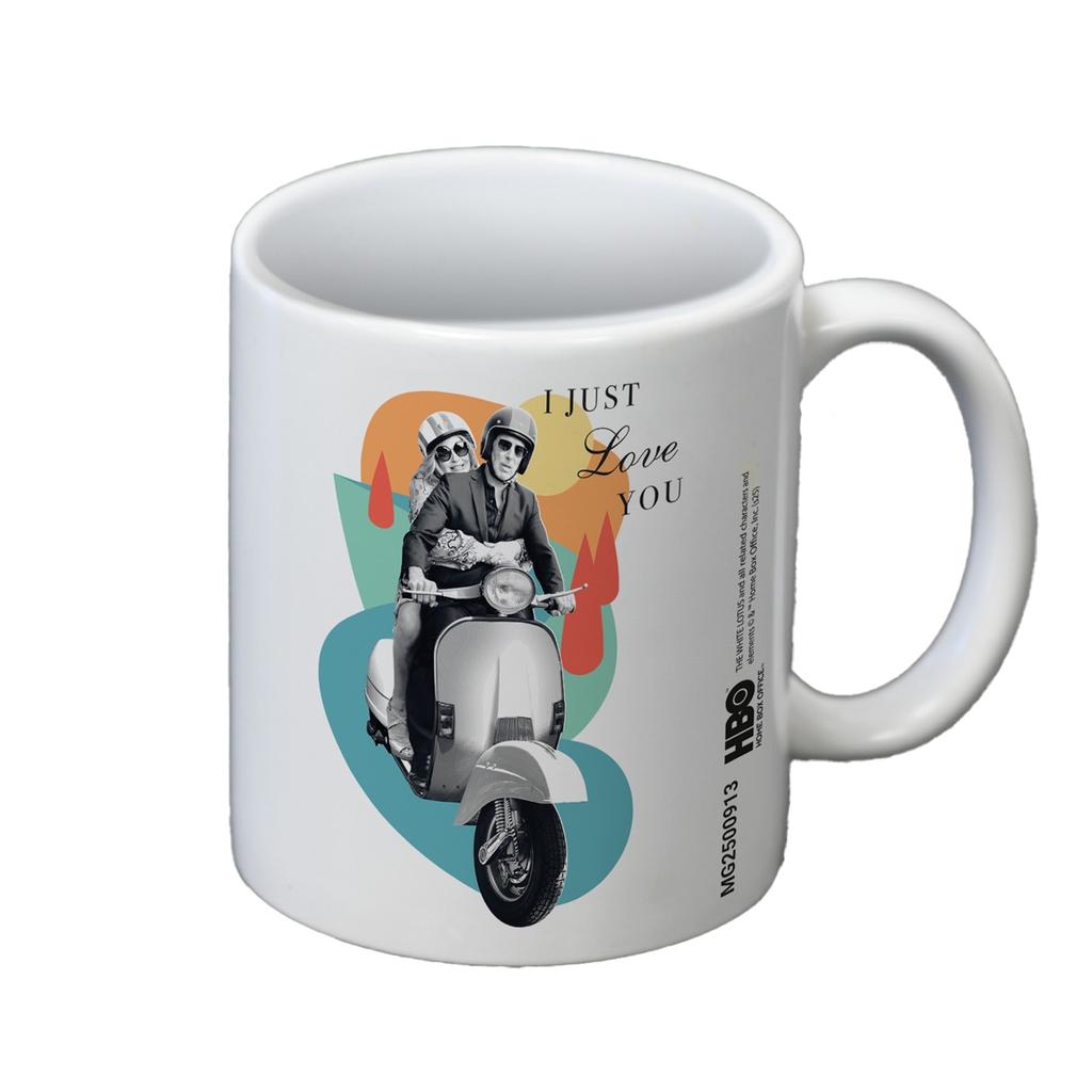 The White Lotus I Just Love You Moped Mug