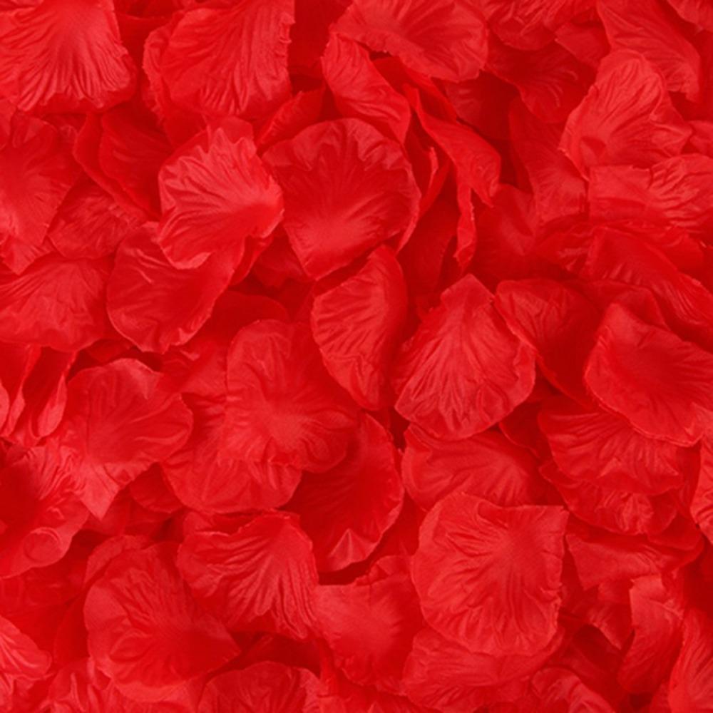 1000 Pieces of Non-woven Fabric Simulated Petals, Rose Petals, Wedding Room Decoration, Wedding Supplies, Party Decorations