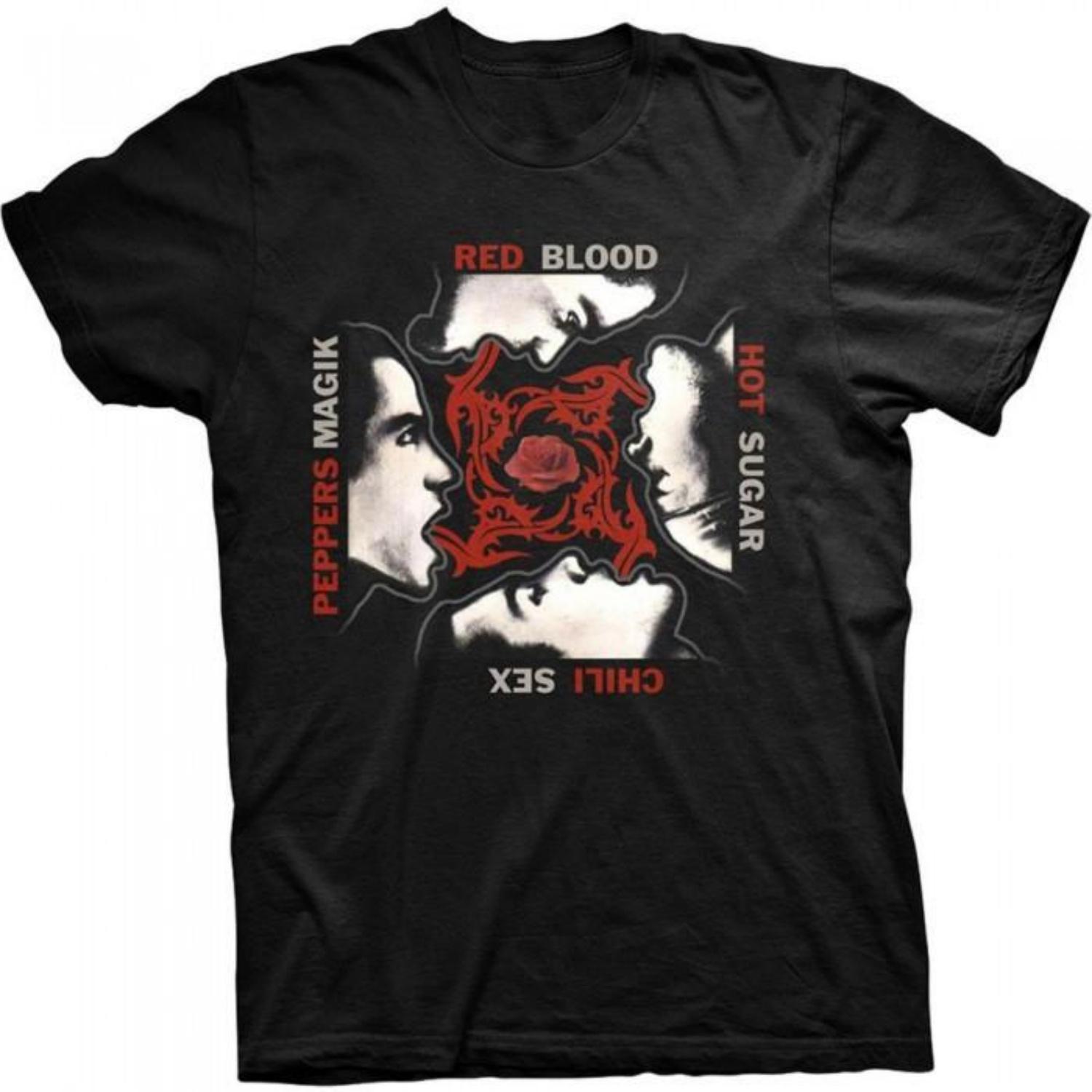 Red Hot Chilli Peppers Unisex Adult Blood Sugar Sex Magic T-Shirt S чёрный