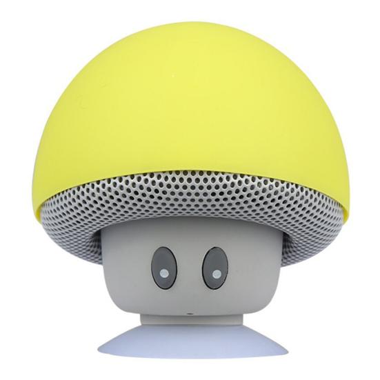 Boxă Portabilă Mini Drăguță Ciupercă Impermeabilă cu Ventuză Compatibilă Bluetooth Boxă Sunet Bass