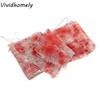 5/10/15/20M Blood Gauze Bandage Scary DIY Bloody Cloth Strips Hanging Realistic Halloween Blood Cloth Window
