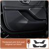 Door Kick Pad Leather Pad For Lincoln Nautilus Protection Scratch Resistant Protective Pad Car Interior Modification Accessories tk2