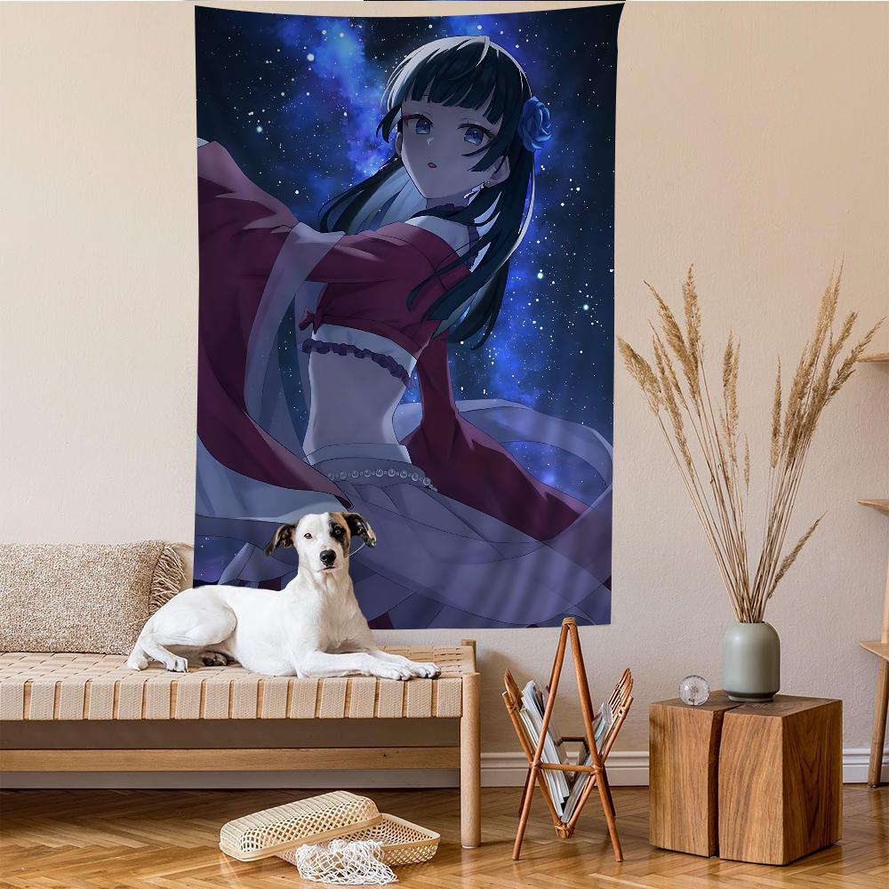Diarios de la boticaria Anime Impreso Tapiz de Pared Grande Colgante Tarot Alfombras de Pared Hippies Decoración para Dormitorio Hogar