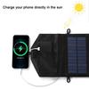 20W Monocrystalline Silicon Solar Panel Folding Bag for Outdoor Portable Mobile Phone Charging and Power Generation Photovoltaic Panel