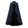 Medieval Vampire Pirate Robe Old Ranger Costume Adults Women Fancy Party Men Halloween Cloak Cosplay Cape disfraz adulto 2025