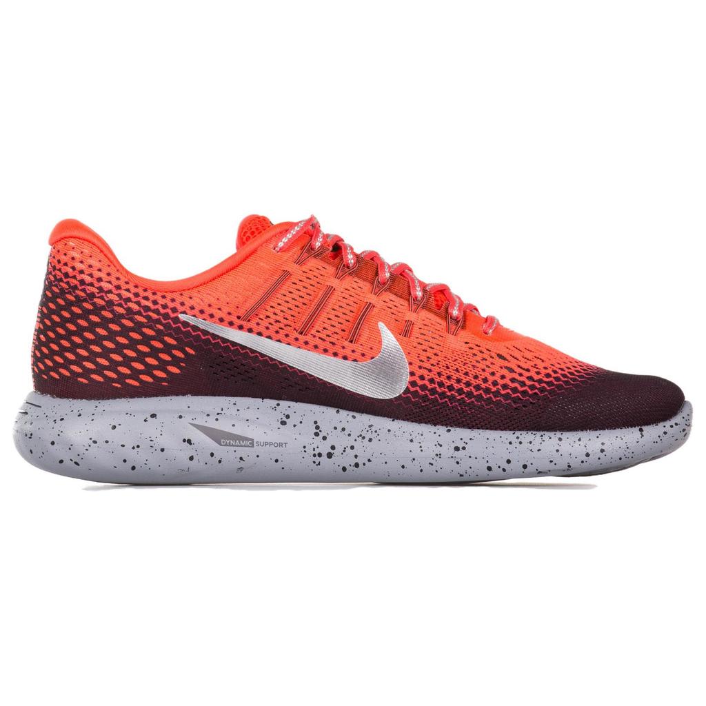 Nike Lunarglide 8 Shield Bright Crimson Unisex Sneakers Red Metallic-Silver 849568-600