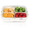 Portable dinner plates, fruits, snacks, snack boxes for parties and weddings, kitchen storage,  snack plates for travel picnics
