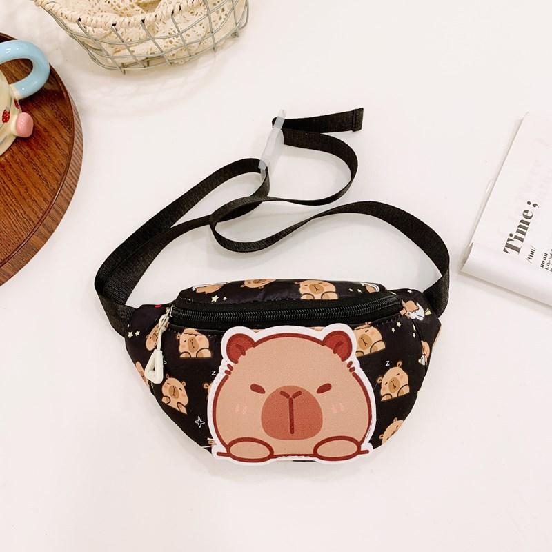 Cute Cartoon Children's Bag New Boys and Girls Change Bag Outdoor Leisure Messenger Bag Fanny Pack