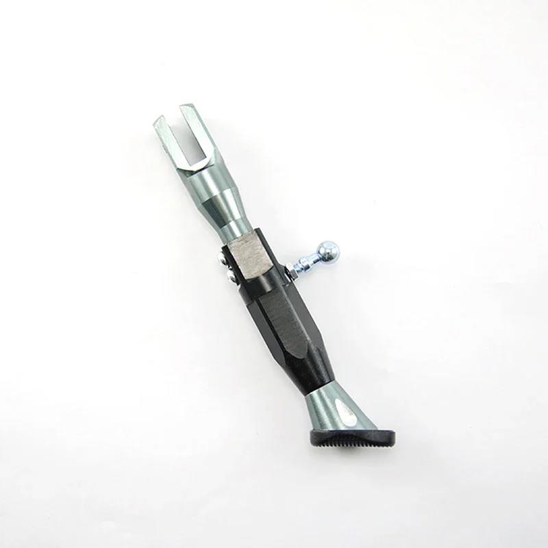 

Горячая распродажа Регулируемая металлическая подножка для мотоцикла Боковая подставка Прочная Устойчивая к коррозии Аксессуары для подставки для скутера серый