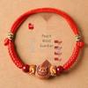 Baby Red String Cinnabar Amulet Bracelet & Anklet for Protection In Benming Year