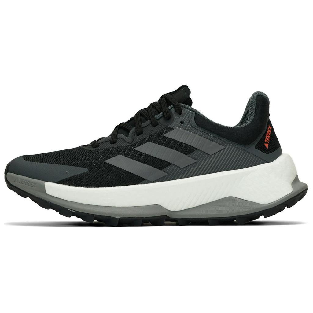 Adidas Terrex Soulstride Ultra Černá Šedá Pánské Tenisky Core-Black Grey-Four Impact-Orange IE8453