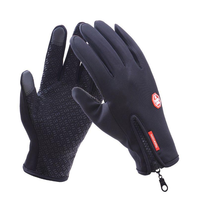 

Superior Warmth Windproof Waterproof Gloves For Men And Women With Touch Screen Design Black,S