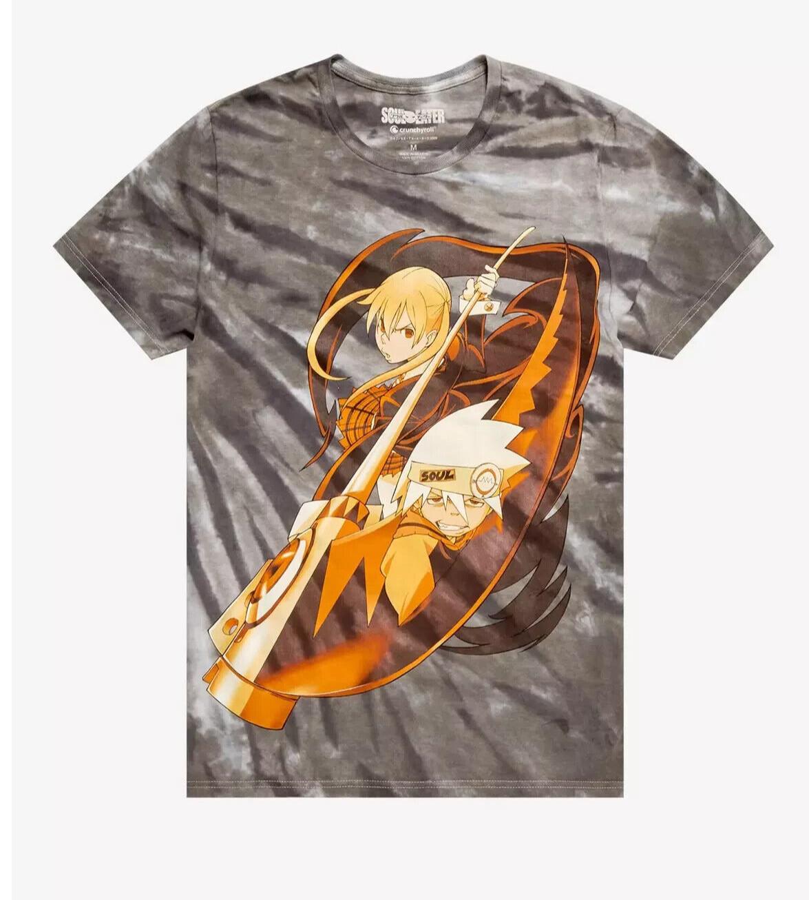 26 Soul Eater Maka & Soul Tie-Dye T-Shirt New Unisex T-Shirt XL