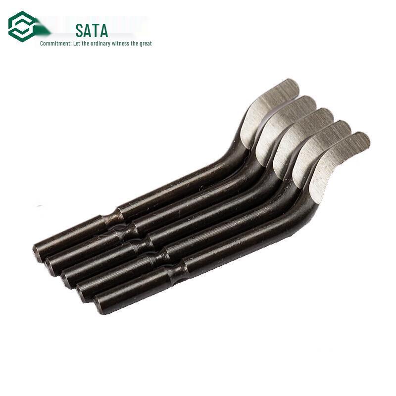SATA 93453 Deburring Tool Blade Set 5-Piece Ordinary Set