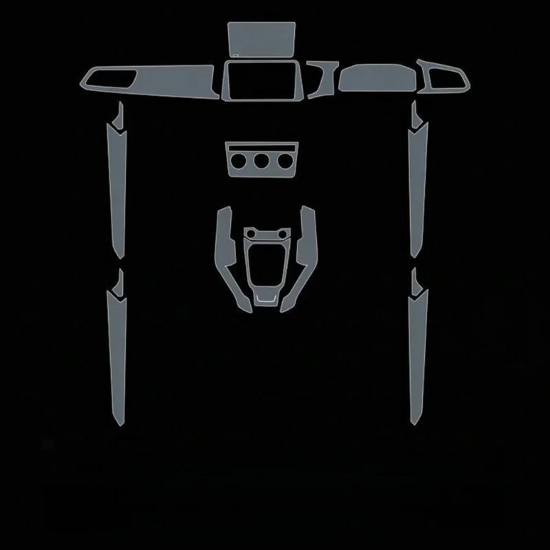 For 2026 Models Volkswagen T-ROC Car Accessories Dashboard Multimedia Navigation Transparent Anti-Scratch Protection Film
