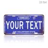 Custom Personalized US State Metal Plaque Waterproof Wall Art For Bar Home Decor