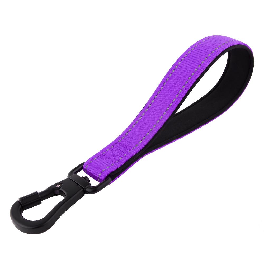 Nylon Short Training Leash for Medium and Large Dogs - Durable Traction Rope